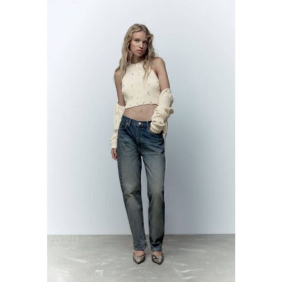 CHENILLE CRYSTAL TOP ZARA  - Picture 8 of 11